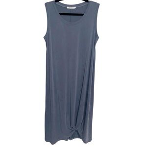 Beau Jours Dress Womens Large Sleeveless Lagenlook Minimalist USA Artsy Casual